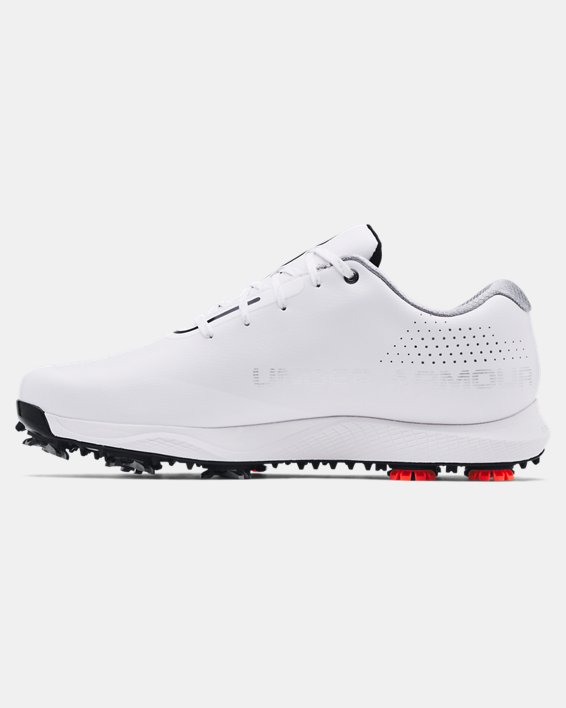 Men's UA Charged Draw RST Golf Shoes, White, pdpMainDesktop image number 1